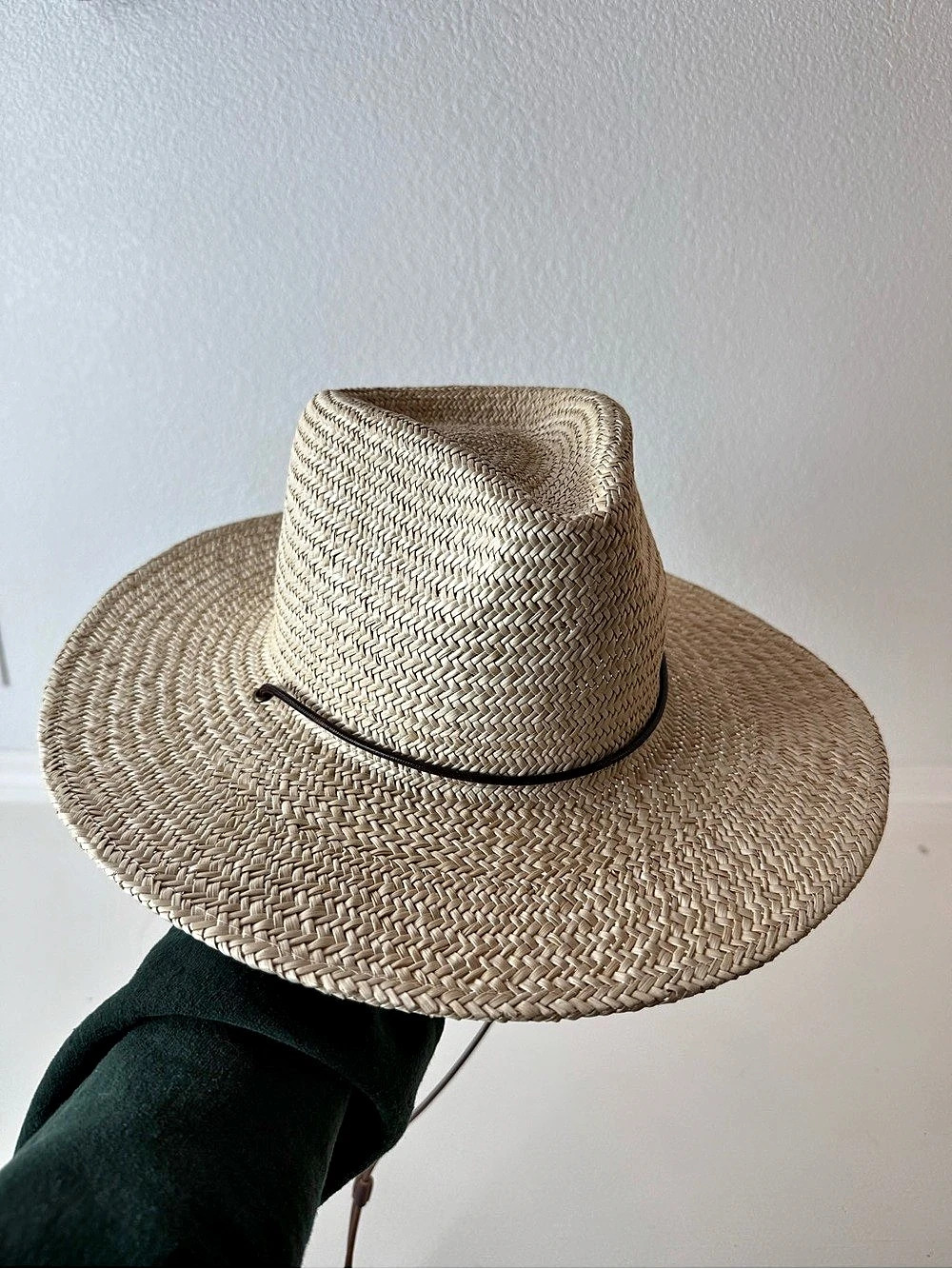 Will & Bear  Straw Raffia Cowboy Hat in Beige Like New size small